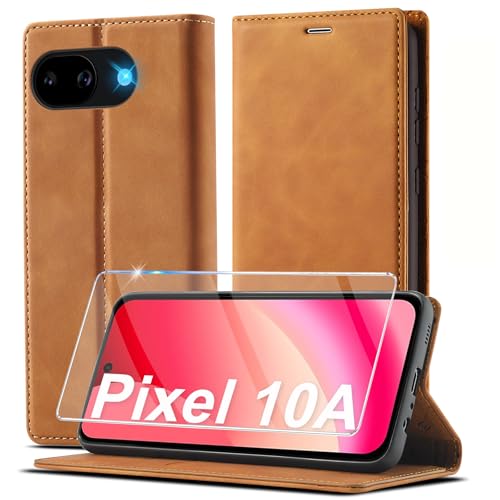 Housse en cuir Google Pixel 10A Ailicici, étui portefeuille haut de gamme RFID