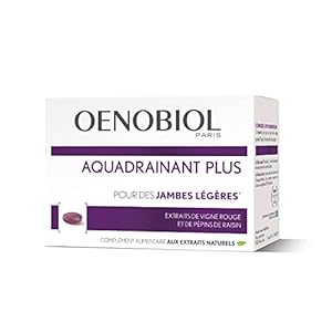 OENOBIOL – Voedingssupplementen – Afslanken – Aquadrainant Plus – Lichte benen(1) – Prorange 15 Dagen – 1 Doos met 45 Tabletten