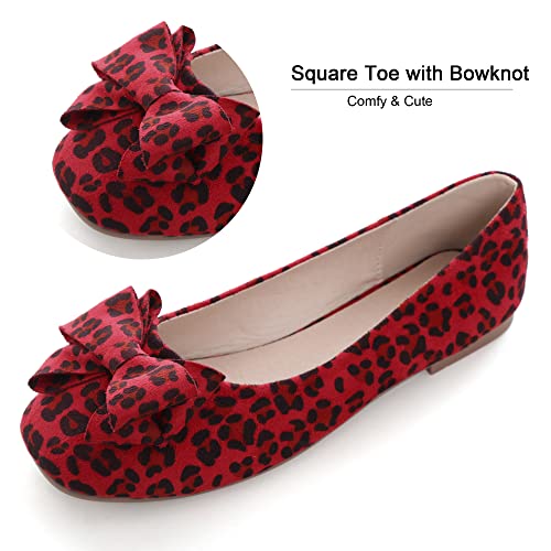 Image of Dear Time Women's Flats Shoes Bowknot Dressy Ballets Loafers Wedding Business Casual Walking Shoes