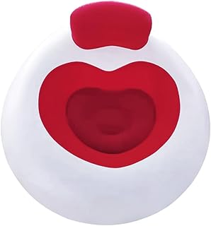 BESPORTBLE 1 Peça Sofá Inflável Dobrável Cadeiras De Praia Dobráveis Espreguiçadeira De Praia Portátil Cadeira De Praia Inflável Espreguiçadeira Flutuante Para Piscina Sofá Inflável De