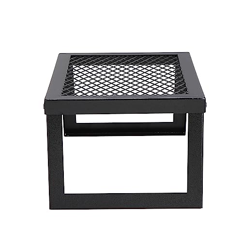VEVOR-Folding-Campfire-Grill-18-Portable-Camping-Grates-Over-Fire-Pit-Heavy-Duty-Steel-Mesh-Grate-Camp-Fire-Cooking-Equipment-with-Legs-Carrying-Bag-Grilling-Rack-for-Outdoor-Open-Flame-Cooking