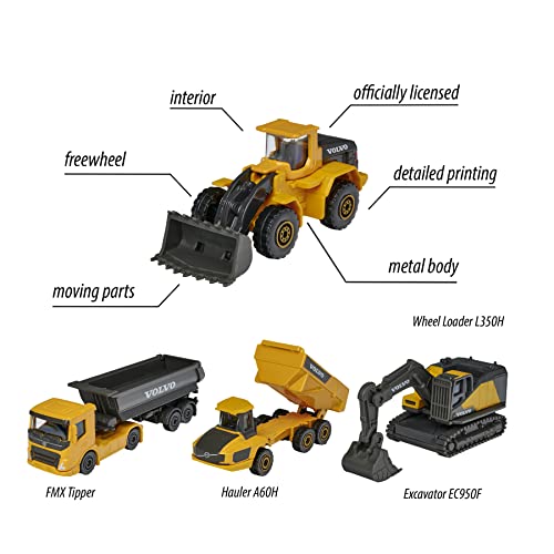 Véhicule De Construction Volvo Majorette Le Véhicule - vue 8
