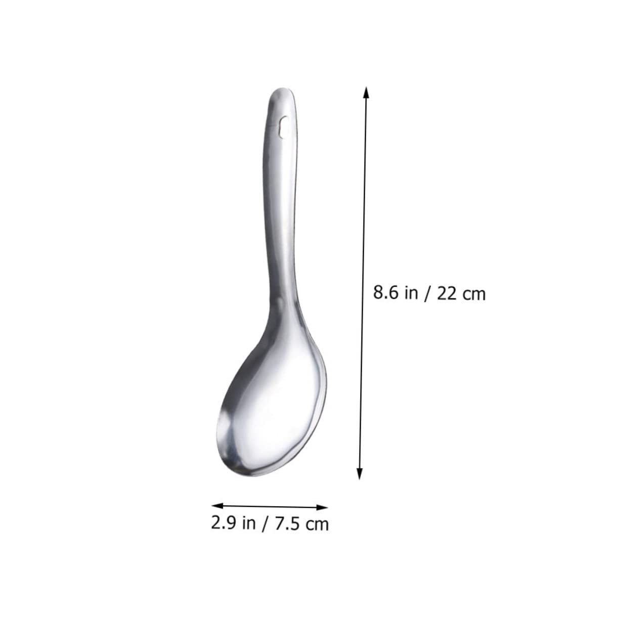 AUTSUPPL 4Pcs Wear Resistant Rice Spoons Compact Rice Scoopers for Easy Serving Ergonomic Design for Comfortable Grip Dishwasher Safe Kitchen Accessory