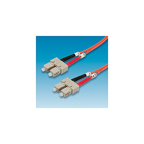 Preisvergleich Produktbild Value LWL-Kabel 625 / 125µm SC / SC orange 3m