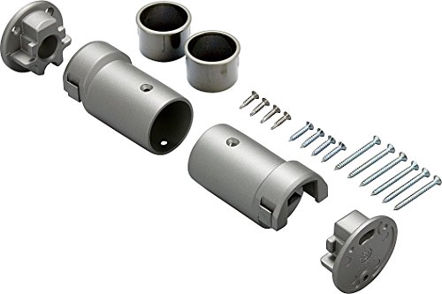 マツ六 手すり部材 BAUHAUS 内々脱着手すりブラケットN BF-27S シルバー