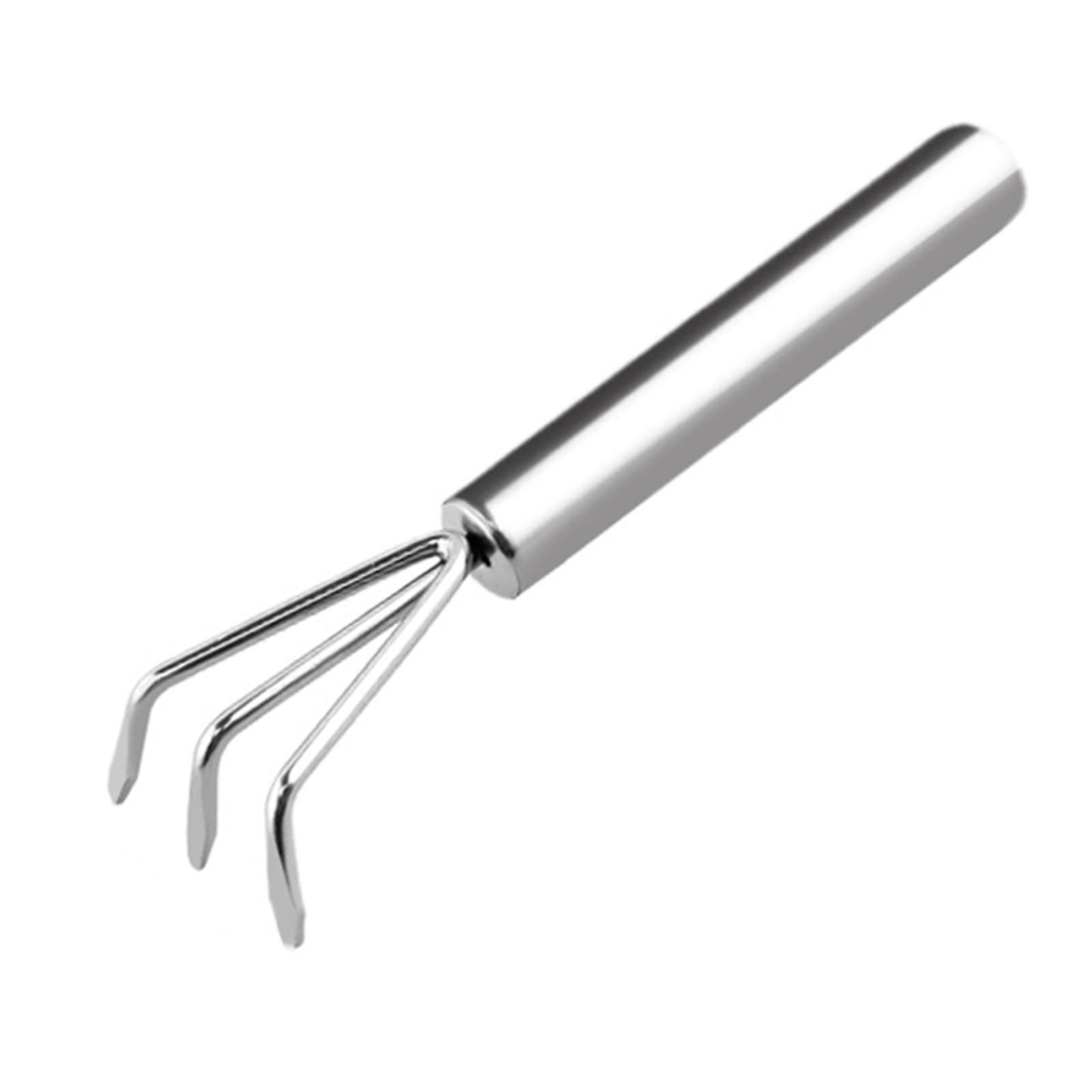 WEILWH Practical Miniature Stainless Steel Hand Rakes For Bonsai Flowers Potting Soil Weeding And Gardening With Ergonomic Hand