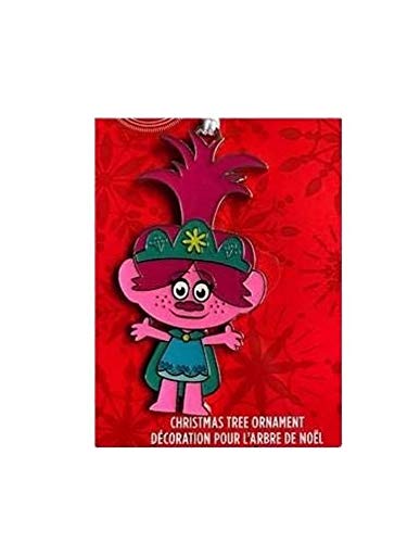 Trolls World Tour Poppy Metal Hanging Christmas Ornament