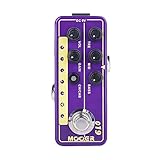 MOOER Digital Micro Vorverstärker für Gitarre 4.6 * 10.8 * 6 019 UK Gold PLX