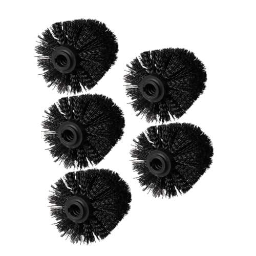 Toyvian 5 Piezas Cabezal de Cepillo de Limpieza para Baño Recambio Práctico y Duradero Accesorio para Escobilla de Inodoro Cerdas Firmes y Diseño Fácil de Instalar
