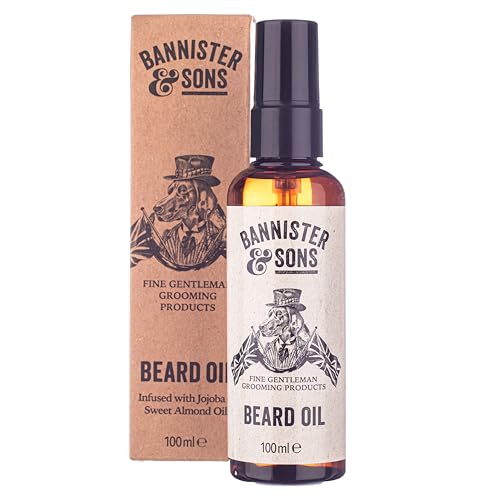 Bannister & Sons Mild Spicy Citrus Scented Beard Oil - Best Beard Oil for Men - Nourishing Skin Care and Premium Hair Oil with Sweet Almond Oil and Jojoba - The Perfect Barber Beard Oil - Image 3