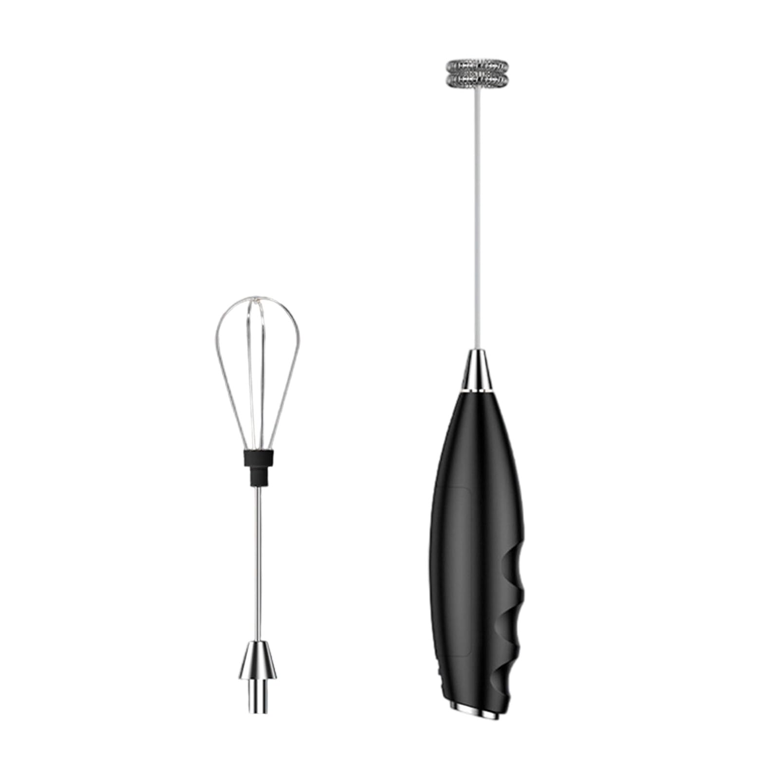 XuQiZZpp Milk Frother Handheld Battery Operated Electric Foams Maker,Drink Mixer with Stainless Steels Whisks for