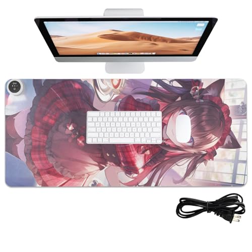 Tapis de souris chauffant XL pour un bureau chaud en hiver