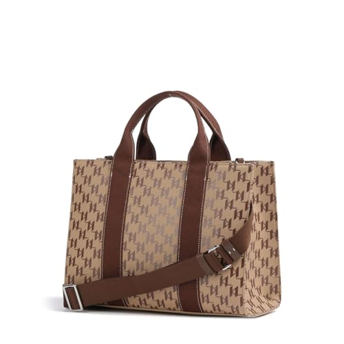 Sac cabas KARL LAGERFELD marron pour le bureau et les sorties citadines chics