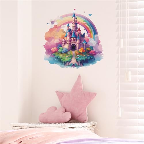 Vinilo decorativo Castillo de Ensueño para habitación infantil miniatura 3