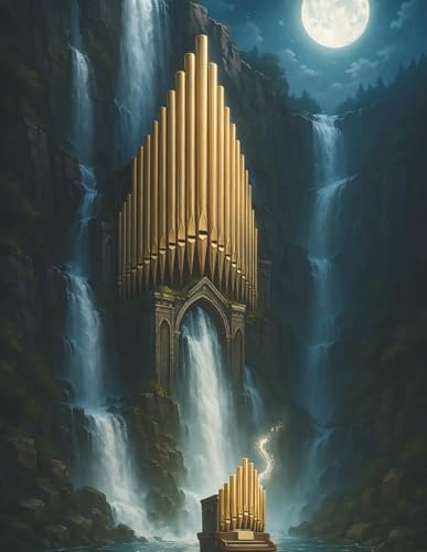 Music Composition Notebook – Piano & Pipe Organ: A premium