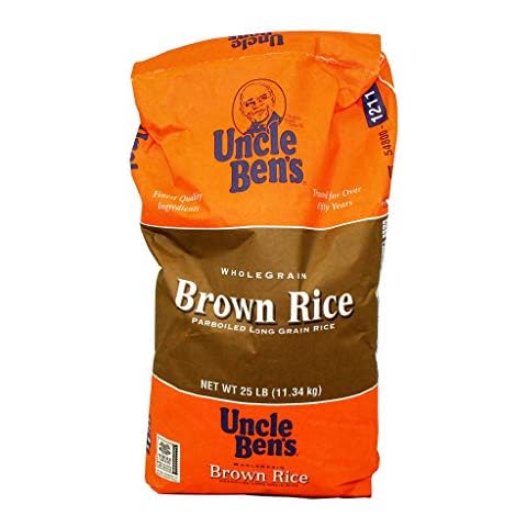 UNCLE BEN'S Whole Grain Brown Rice, 25 Pound Cover