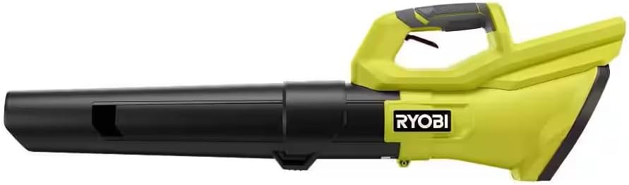 40-Volt Lithium-Ion Cordless Variable-Speed 120 MPH 550 CFM Leaf Blower (Tool-Only); Battery and Charger Not Included, Green, RY40LB01B