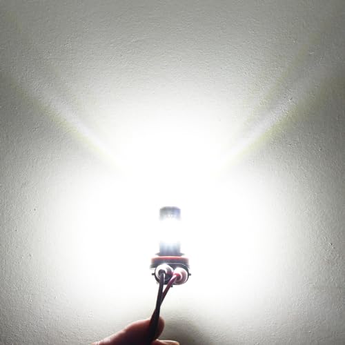 Phinlion PHINLION-H11-3030-30SMD-WHITE H8 H11 Led Fog Light Bulb Or Drl, 3200 Lumens Super Bright 6000K Xenon White, Non-Polarity 3030 30 Smd Chips 12V H16 H11Ll H8Ll Fog Lamps Replacement For Cars thumb #5