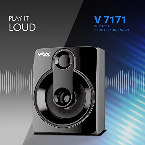 Image of Vox V7171 Home Theater 7.1 Speaker System (BT, Aux, USB and FM Connectivity)