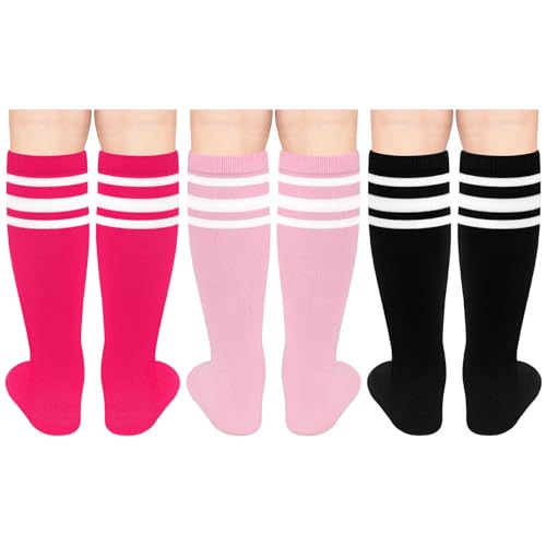 Image of Sarfel Toddler Soccer Socks Kids Soccer Socks Youth Soccer Socks Kids Baseball Socks Girls Softball Socks Boys Football Socks