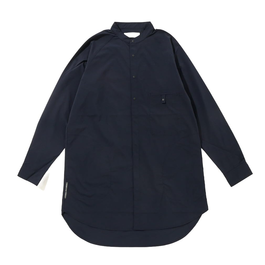 タスランナイロンのロングシャツ 【AXESQUIN ELEMENTS】 タスランナイロンのロングシャツ 【AXESQUIN ELEMENTS】