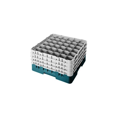 Camrack Glass Rack, W/Extender, Full Size, Low Profile, 36 Compartments, 2-7/8'' Max. Dia., 9-3/8'' (2 Pieces/Unit)