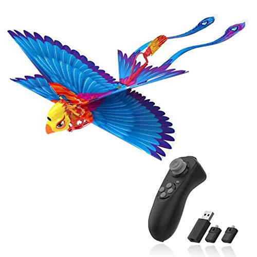 Vogel-Fernsteuerungsfliegen-Spielzeug, Mini-RC Hubschrauber-Drohne-Tech-Spielzeug 360 Grad 2,4 Ghz Smart-Bionic Flattern-Flügel Flying Birds Für