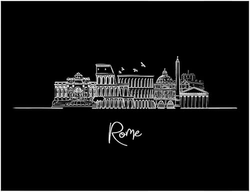 Vista 198 de TJ Originals - Barcelona, Madrid y España vistas de la ciudad, arte de pared ilustrado a mano, decoración de pared de sala de estar - Pósteres