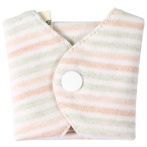 COHEALI 5pcs Reusable Organic Cotton Pads for Women Washable and Breathable Menstrual Pads Super-Absorbent Random Patterns for Travel and Everyday Use
