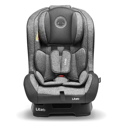 Cadeirinha Infantil para Carro Arya 0-25kg Cinza Litet - BB449