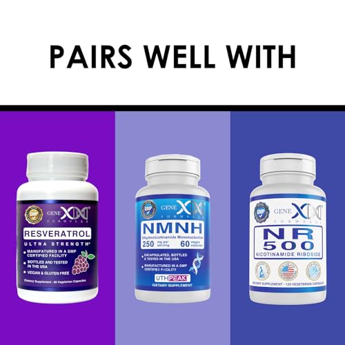Genex Formulas 1000mg TMG Supplements (120 Capsules) - Betaine Anhydrous Trimethylglycine - Liver Supplement - for Healthy Homocysteine Levels - Gluten Free & Non-GMO TMG Supplement - 30-Day Supply