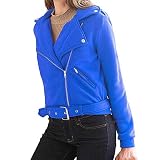 Babao Damen Winter Zip Outwear Revers Jacke Mantel Langarm Warmer Mantel