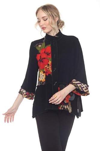 Moonlight Women's Floral Print Jacket - CM65