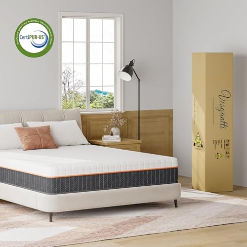 Vesgantti Materasso 90X200 Cm In Memory Foam Con Gel, Spessore 26 Cm, Supporto Zonale Per Il Corretto Allineamento Del Corpo, Certificato OEKO-TEX - 5