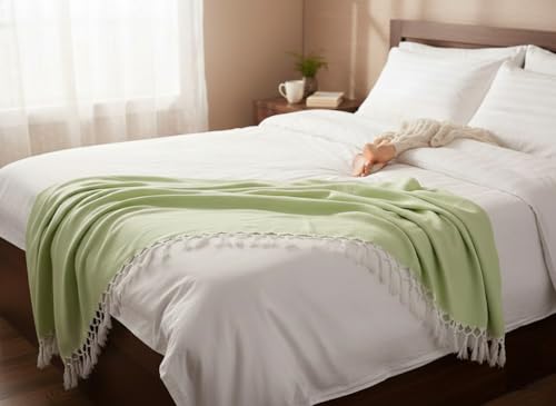 Image of Soft Dull Cotton Bhagalpuri Chadar for Summer | Lightweight and Breathable Chadar for Sleeping | Odhne Wali Chadar for All Season Use Blanket