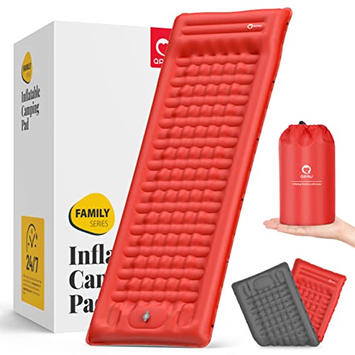 QPAU Camping Sleeping Pad, Camping Mat, Enhanced Support for Healthy ...