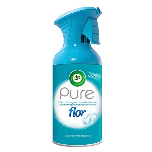 Air Wick - Ambientador aerosol, esencia para casa con aroma a Flor