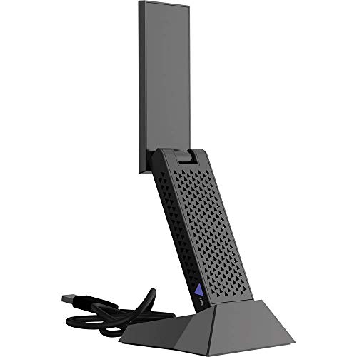 Netgear Nighthawk A7000-100PES - Adaptador de Red USB (con Base magnética incluida, Velocidad WiFi AC1900 para Mejorar la transmisión Steaming y Gaming, USB 3.0, Dual Band)