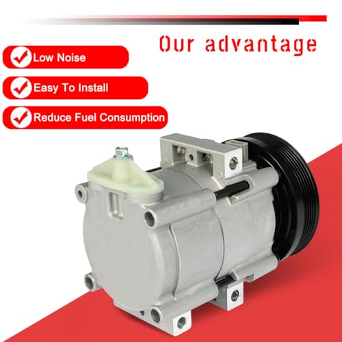 Image of CCIYU AC Compressor w /Clutch for Ford Contour for Ford Escape 1995-2007