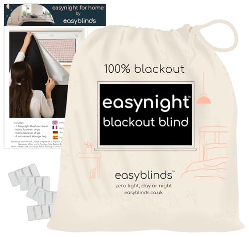 easynight Estor de bloqueo de luz (sin ventosas)