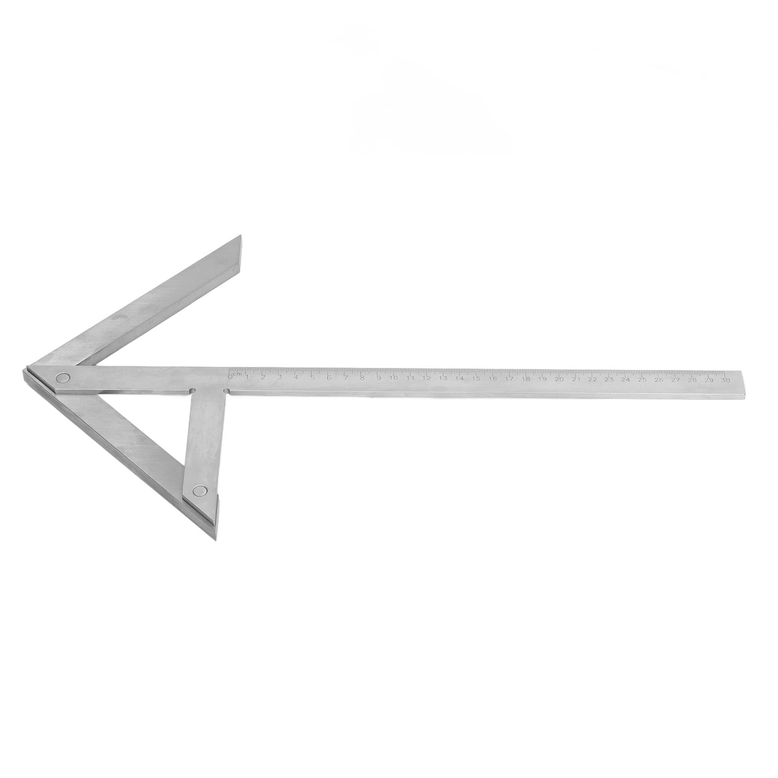 Centrujący Miernik Kwadratowy ze Stali Węglowej 300x180mm 45 90 | Stal Węglowa, Skale Grawerowane Laserowo, Znakowanie Okrągłe, Centrowanie Cylindrów, Obróbka Sprzętu, Celownik Kątowy