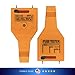CARAX Fuse Puller Tool for Car - Multi-Functional Fuse Tester & Remover, LED Indicator, Adjustable Probe Pitch, Plastic, Bright Orange