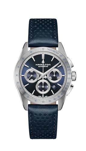 Hamilton Jazzmaster Performer Auto H36616640 - Cronógrafo Automático Para Hombre, Reserva De Energía De 60 Horas, Correa Hamilton Jazzmaster Performer Auto H36616640 - Cronógrafo Automático Para Hombre, Reserva De Energía De 60 Horas, Correa