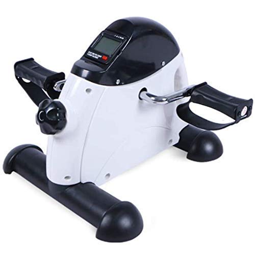 Przenośny mini rower treningowy, rowerek do ćwiczeń nóg z pedałem z wyświetlaczem LED, sprzęt do rehabilitacji kończyn górnych i dolnych dla osób starszych, regulacja oporu