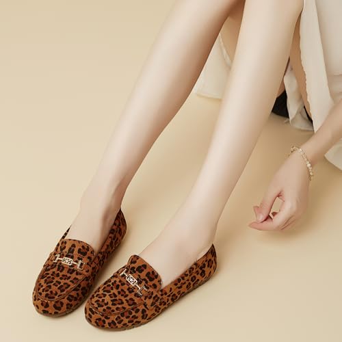 Image of Women's Loafer Shoes Leisure Slip On Work Shoes Comfort Walking Flats