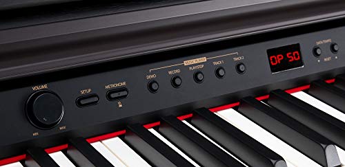 Classic Cantabile DP-50 RH Piano Numérique – 88 touches clavier pondérée à marteaux – Clavier électronique USB, 3… - Les Beatles, Paul McCartney, John Lennon, RIngo Starr, George Harrison Classic Cantabile DP-50 RH Piano Numérique - 88 touches clavier pondérée à marteaux - Clavier électronique USB, 3… – Image 4