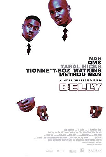 MariposaPrints 65605 Belly Movie NAS, DMX, Taral Hicks Decor Wall 32x24 Poster Print
