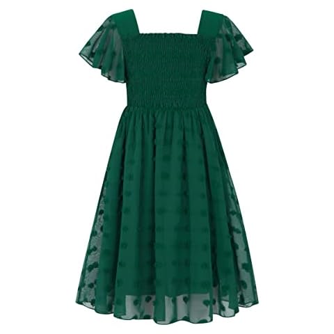 Kids4ever Chiffon Flower Dress Cover