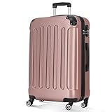 Maleta Grande 75X51X29.5 ABS, Maleta de Viaje para Hombre y Mujer, Juegos de Maletas Medianas con Ruedas, Maletas American Tourister Style