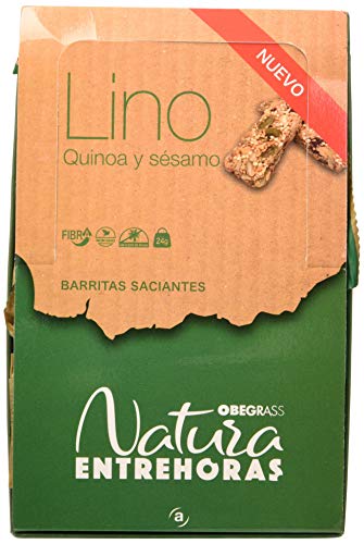 Actafarma Obegras Natura Barritas Entrehoras Lino 20 Unidades - 1 Unidad